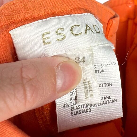 |EUC| ESCADA Orange Bootcut Trousers - Picture 6 of 6